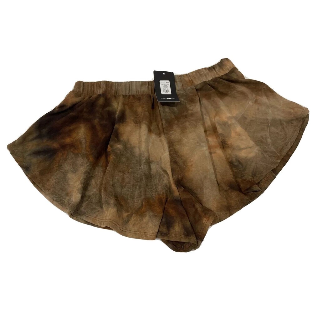 Fashion Nova Can't Be Fooled Shorts Elastic Waist Soft Brown Size 2XL